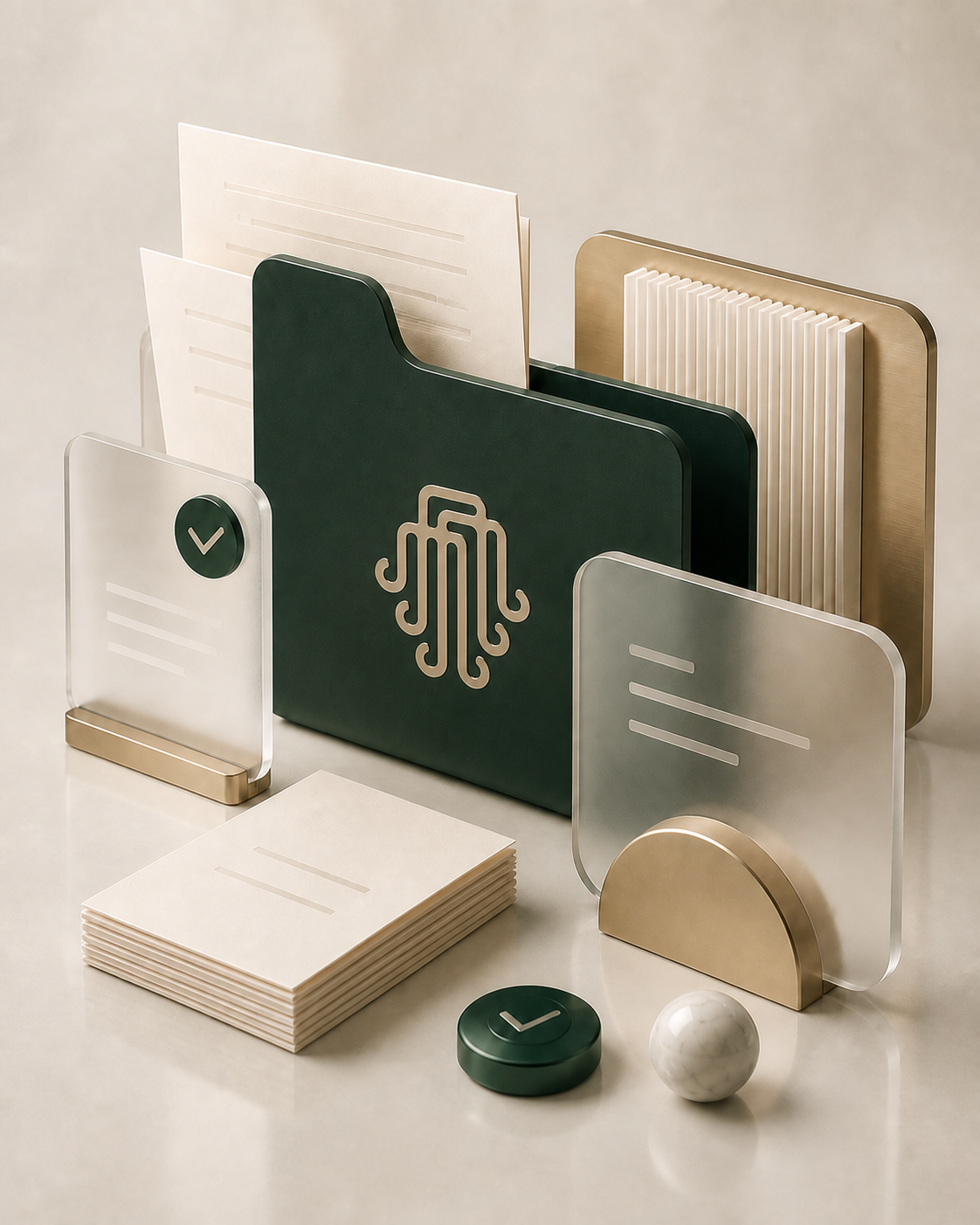 A curated collection of documents and records
